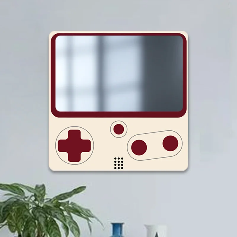 Party Games On Switch - Lustro ścienne dekoracyjne samoprzylepne 20 cm,