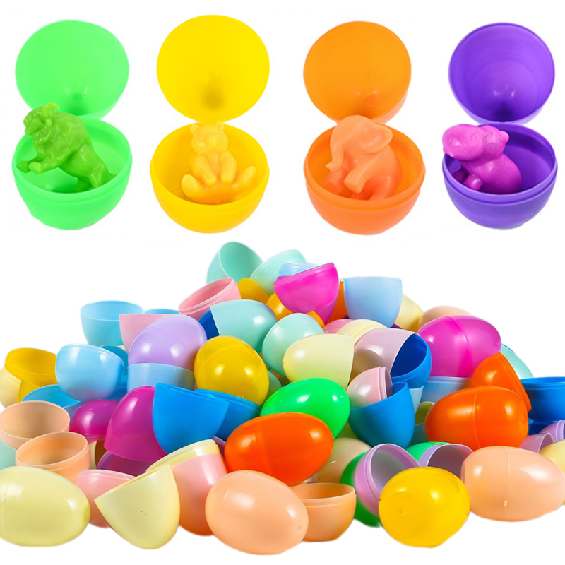 Party Games Egg - 12/24 szt. Puste plastikowe jajka wielkanocne