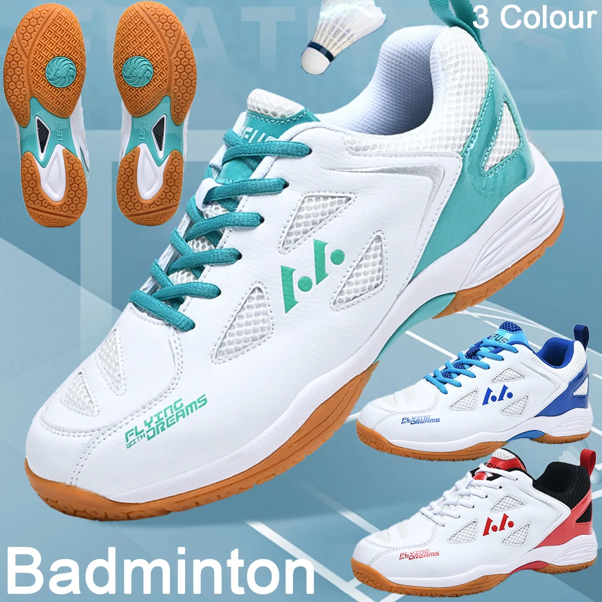 Badminton Set Garden - Nowi mężczyźni kobiety buty do badmintona