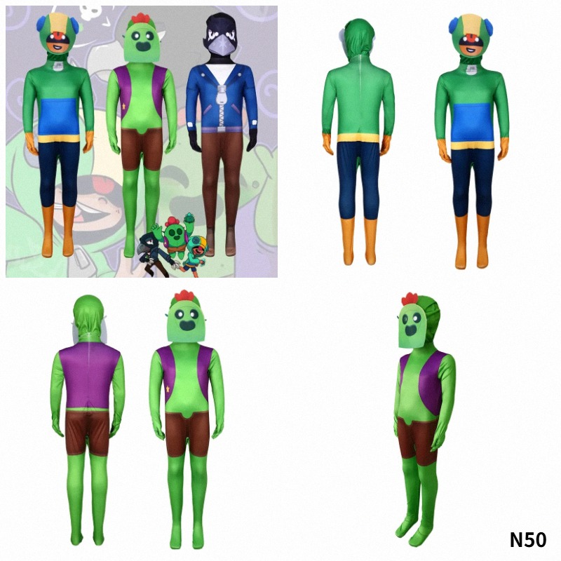 Party Games Kids - Kostium Brawl Jumpsuit z nakryciem głowy