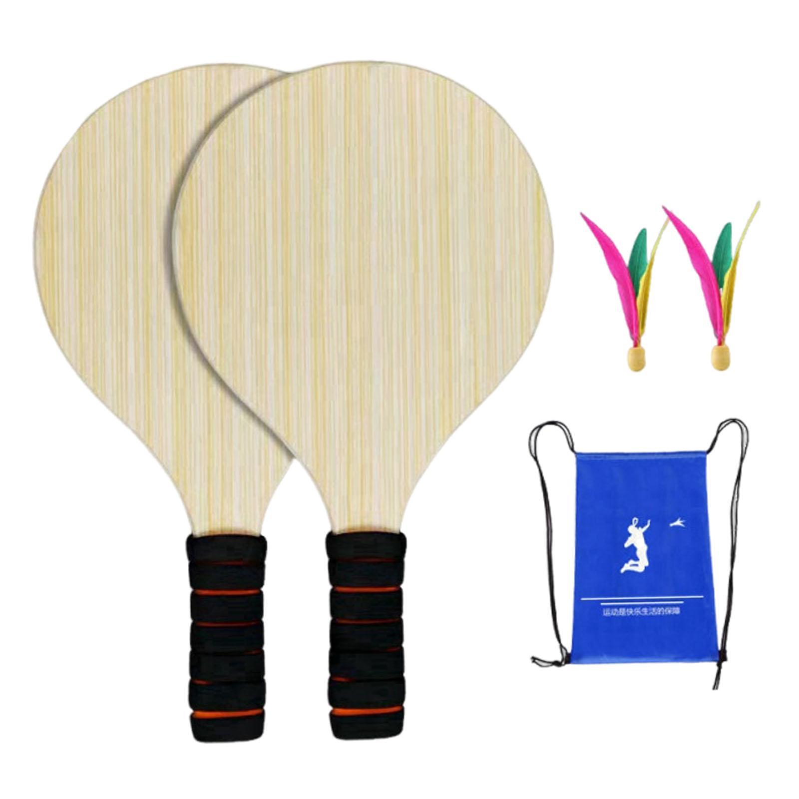 Zestaw 2 drewnianych rakiet do – Badminton Set Garden recenzja i cena