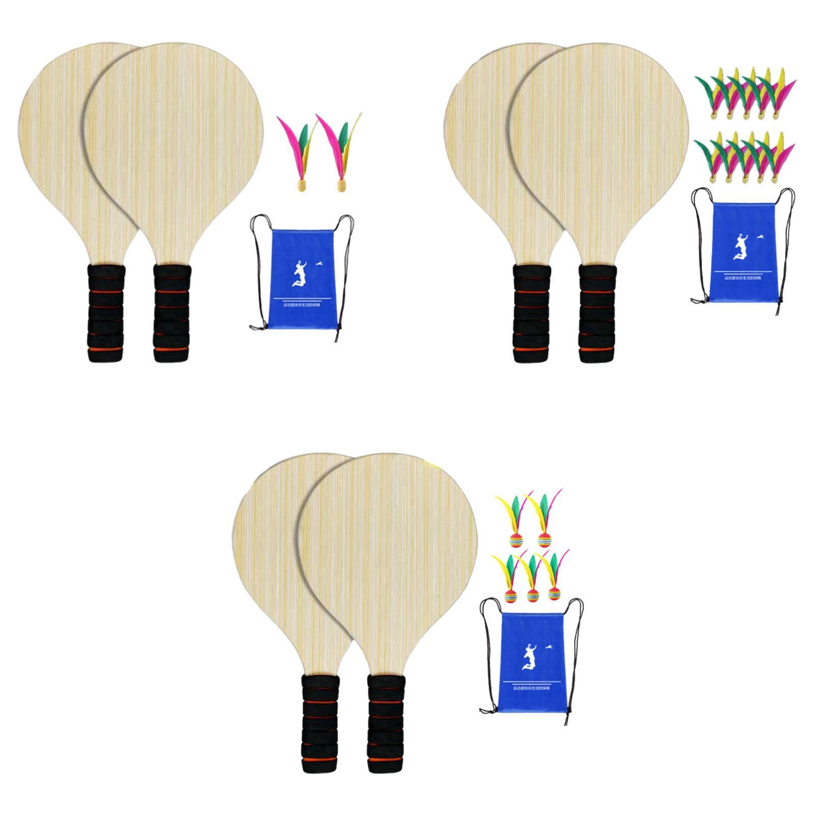 Zestaw 2 drewnianych rakiet do – Badminton Set Garden recenzja i cena