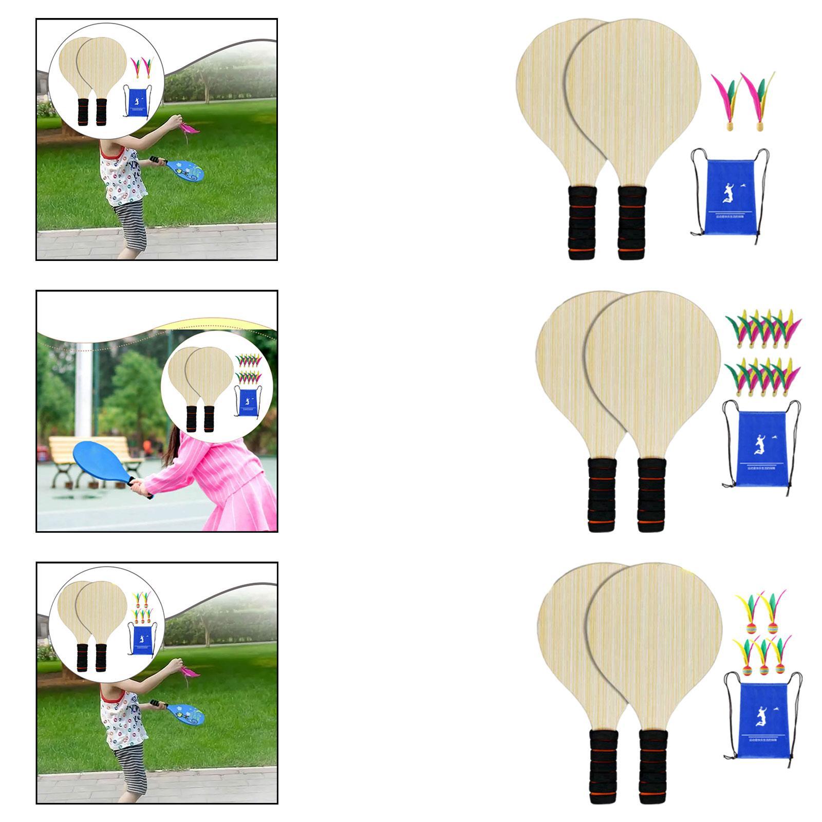 Zestaw 2 drewnianych rakiet do – Badminton Set Garden recenzja i cena