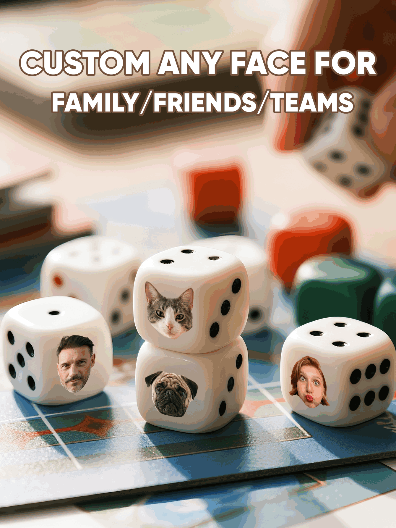 Kostki z własnym zdjęciem, per – Party Games Couple recenzja i cena