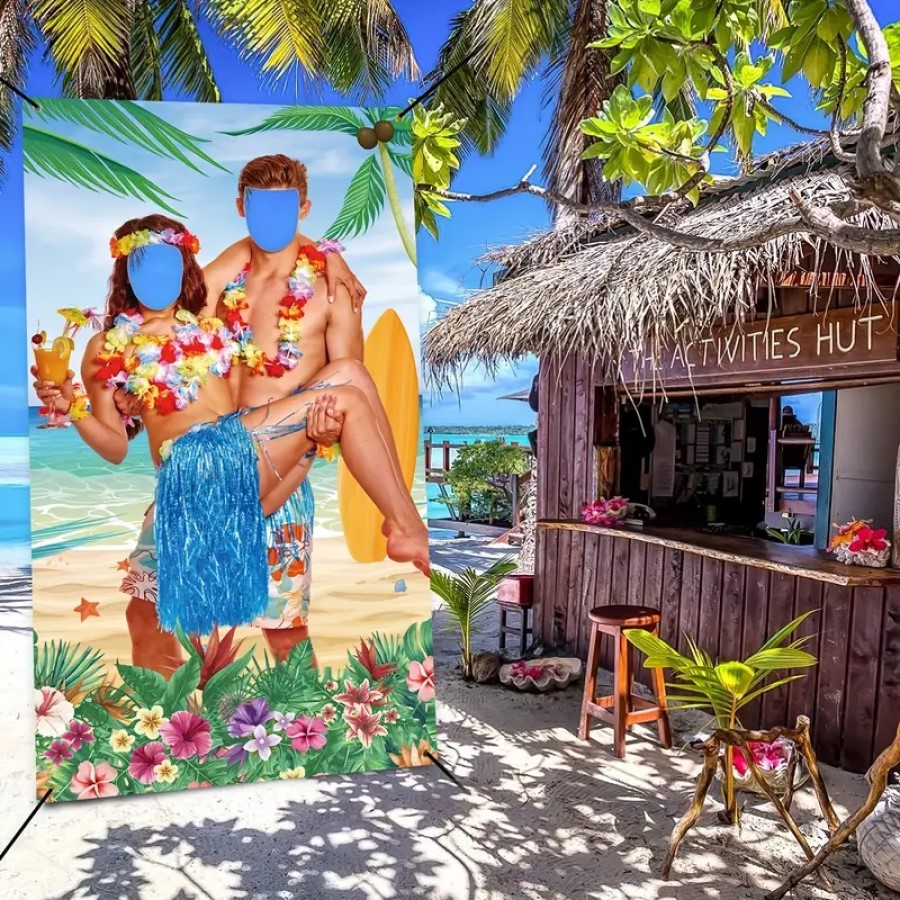 1pc, hawajski Luau para baner  – Party Games Couple recenzja i cena