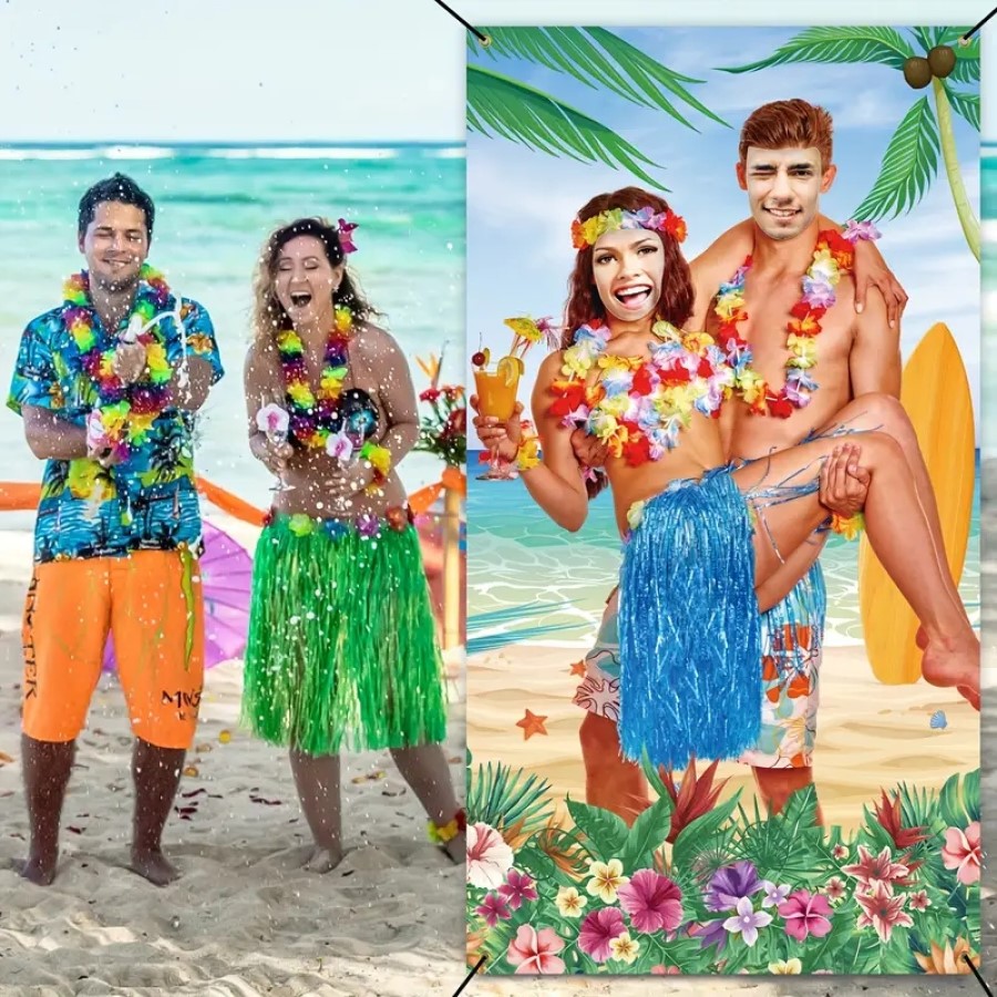 1pc, hawajski Luau para baner  – Party Games Couple recenzja i cena