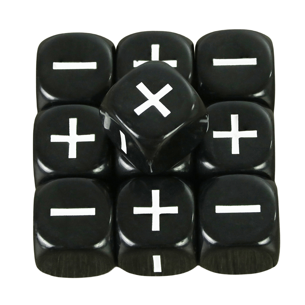 10 sztuk 16mm kostki Fudge kom – Party Games Quotes recenzja i cena