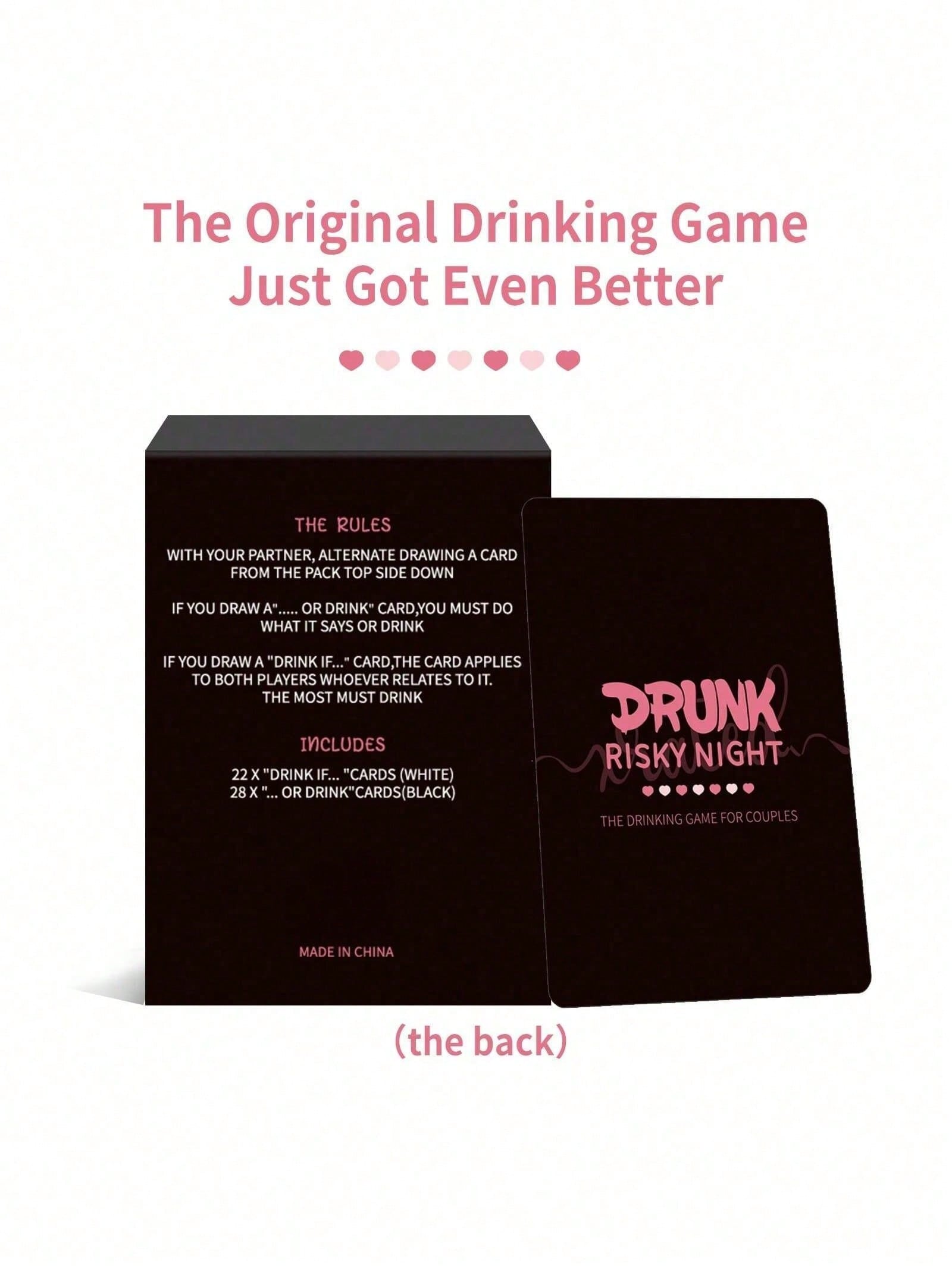 Drunk Risky Night Card Game, z – Party Games Couple recenzja i cena