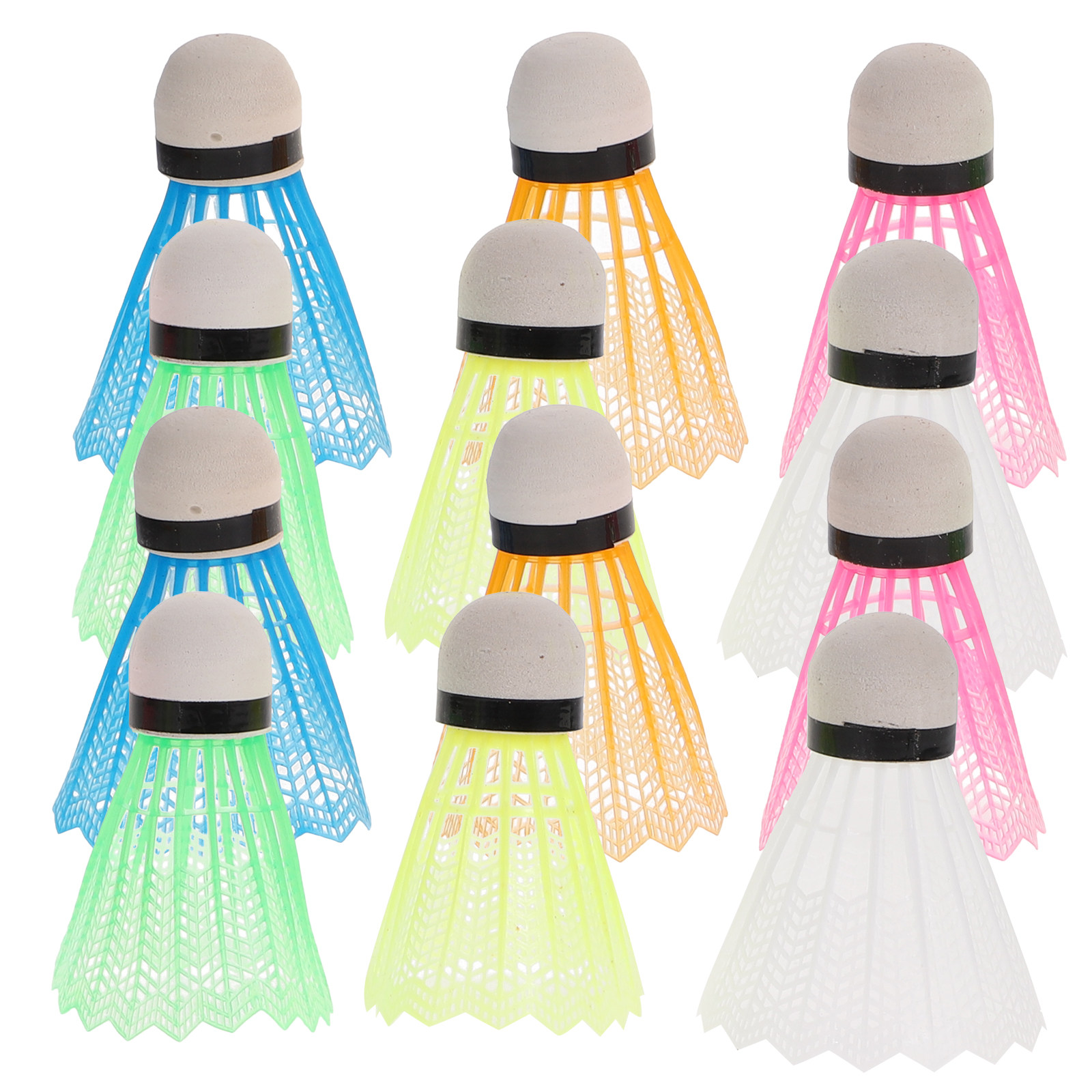 12 sztuk plastikowych lotek do – Badminton Set Garden recenzja i cena