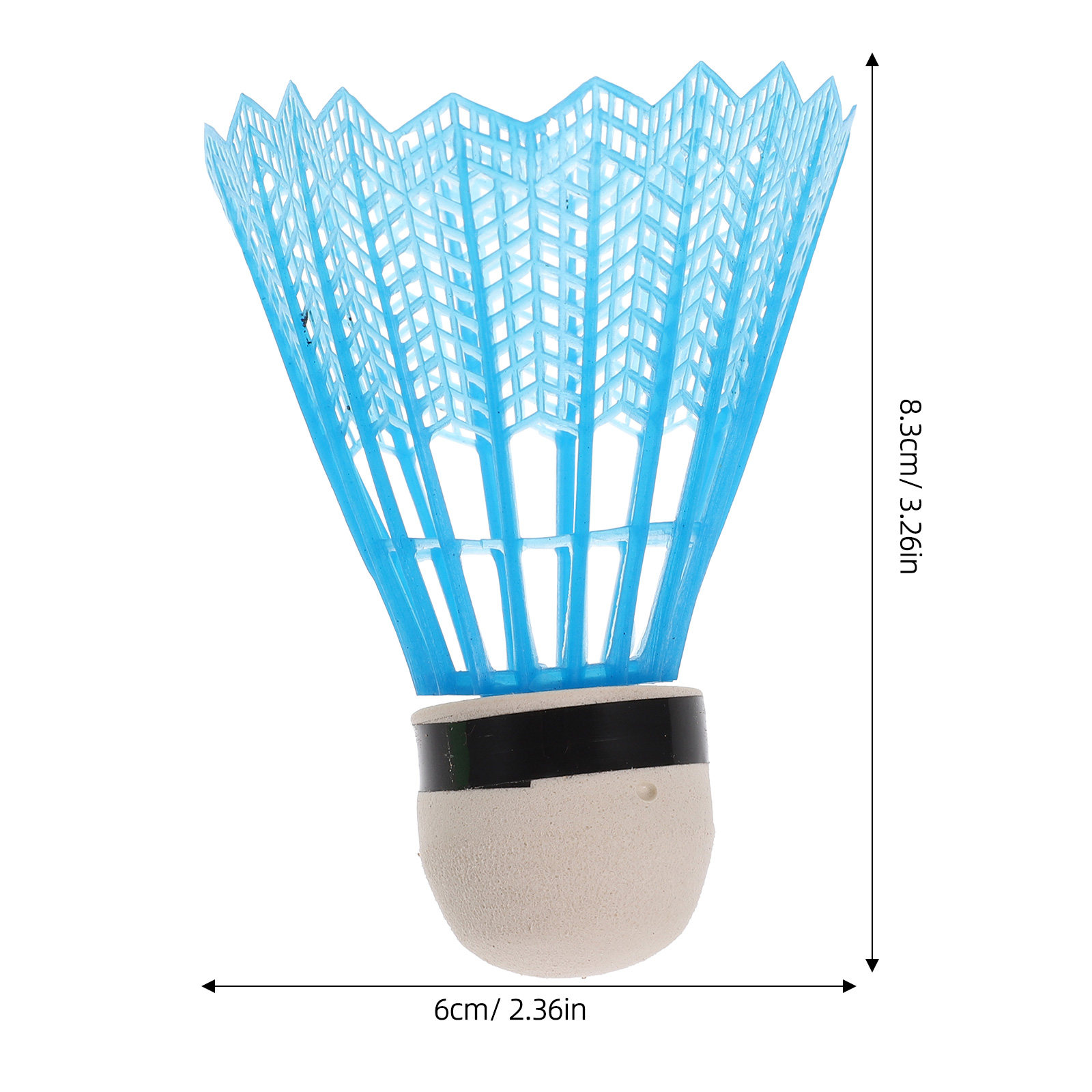 12 sztuk plastikowych lotek do – Badminton Set Garden recenzja i cena