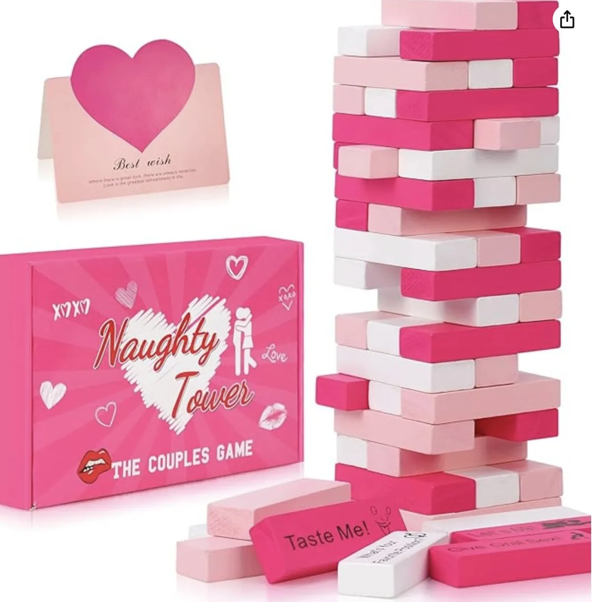 48 szt. Blokowa wieża gra zaję – Party Games Couple recenzja i cena