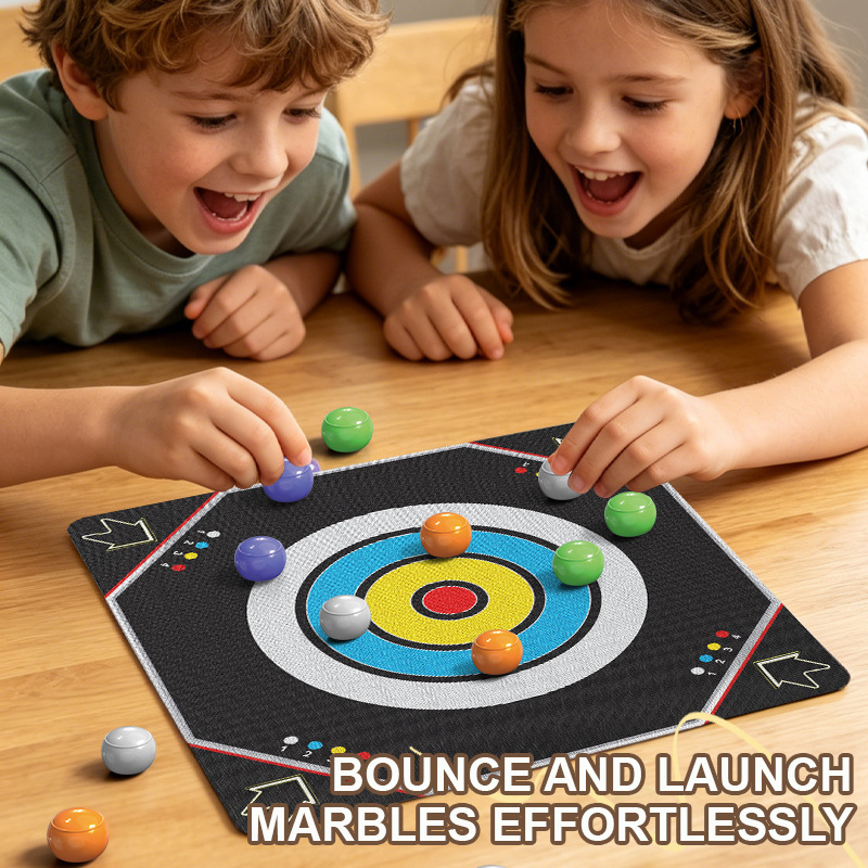 Nowa gra stołowa Curling Marbl – Party Games Multiplayer recenzja i cena