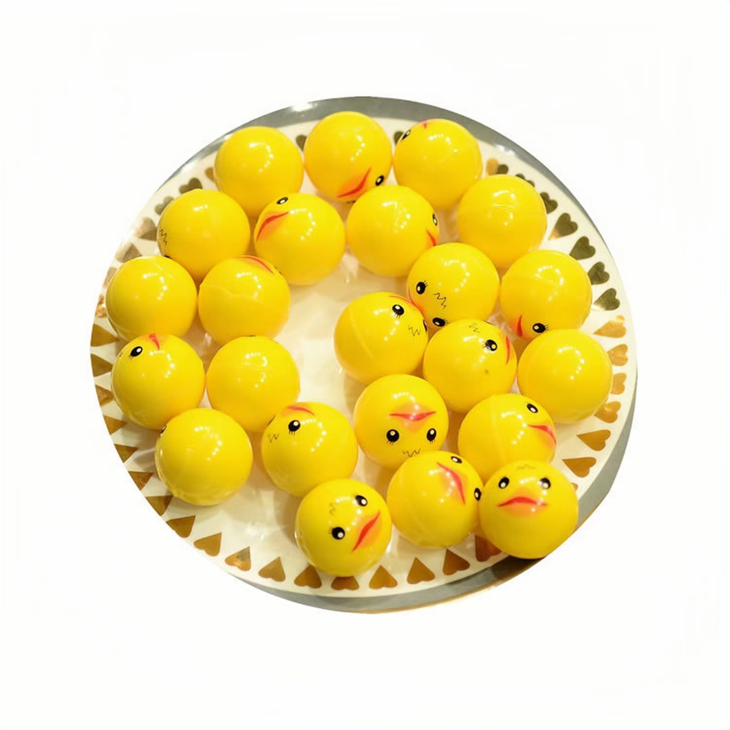 Piłeczki skaczące 32 mm, plast – Party Games Egg recenzja i cena