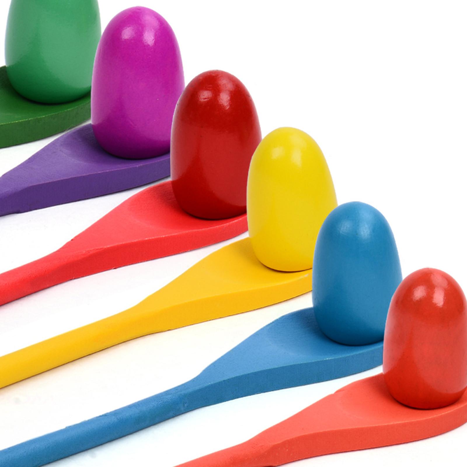 6 Sztuk Łyżeczek do Jajek Gra  – Party Games Egg recenzja i cena