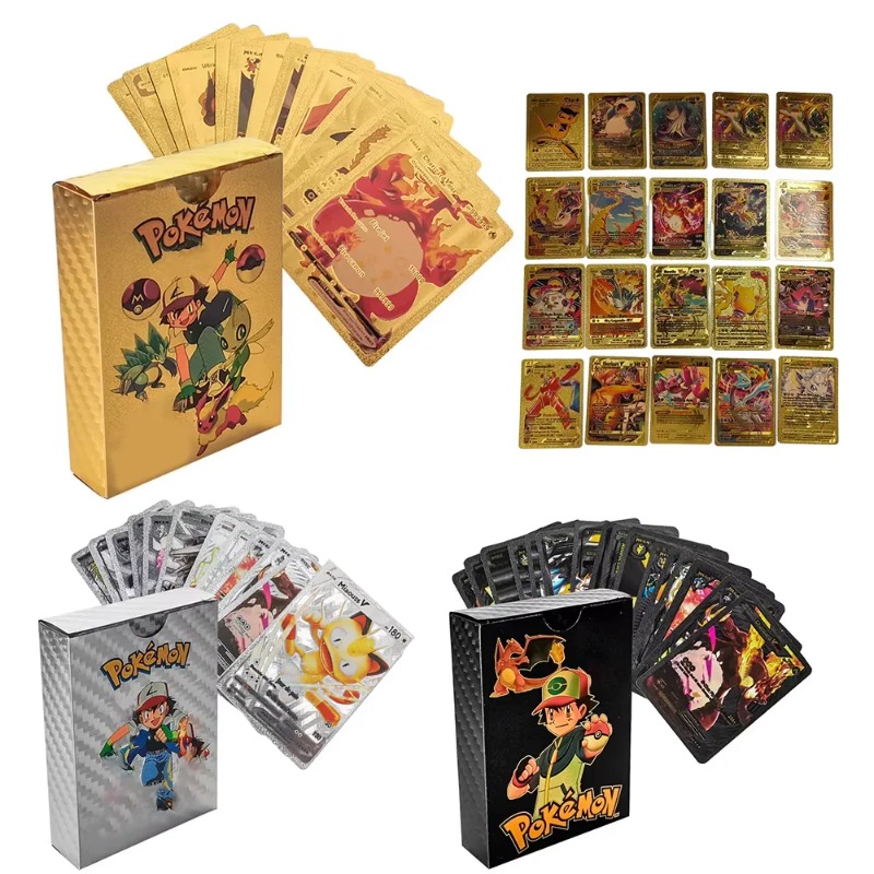 55 sztuk kart Pokemon Vmax GX  – Party Games Cards recenzja i cena